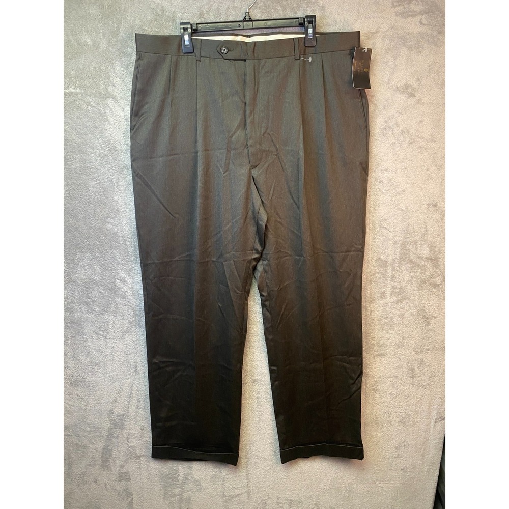 Bill Blass Black Label Men's Wool Cashmere Dress Pants 40R/38